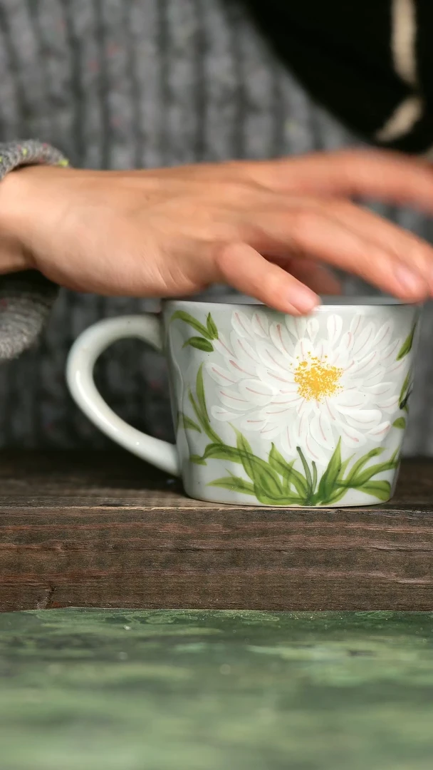 【闪购商品】青诗集手工手绘瓷器