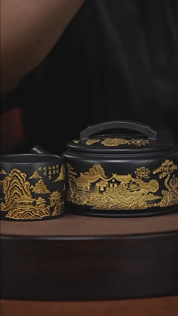 茶壶紫砂原矿紫砂壶