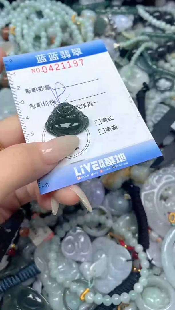 颈饰未镶嵌翡翠闪购0421197