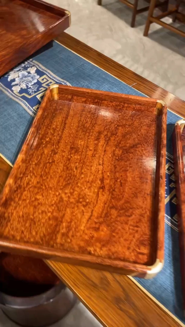 花梨木类花梨木 工艺品 茶盘专用链接 随机发货