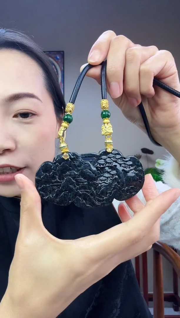 【闪购商品】翡翠颈饰未镶嵌特色原创翡翠颈饰