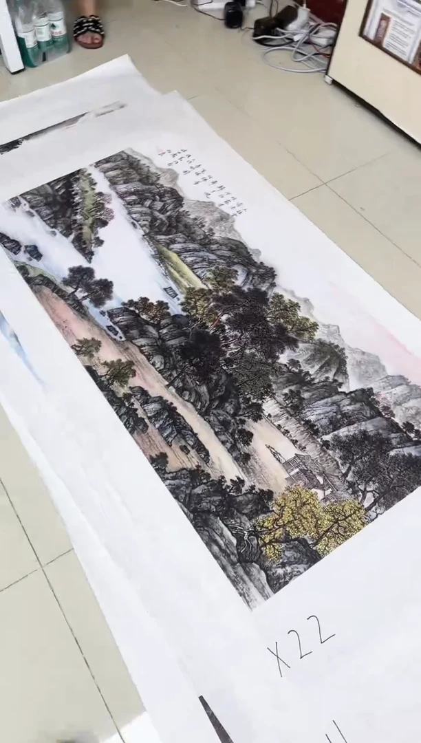 国画九霄甄选国画作品x22