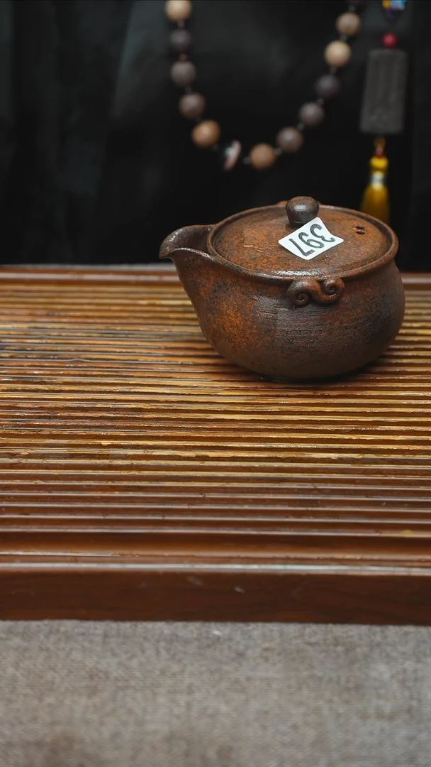 万古烧粗陶手工茶具