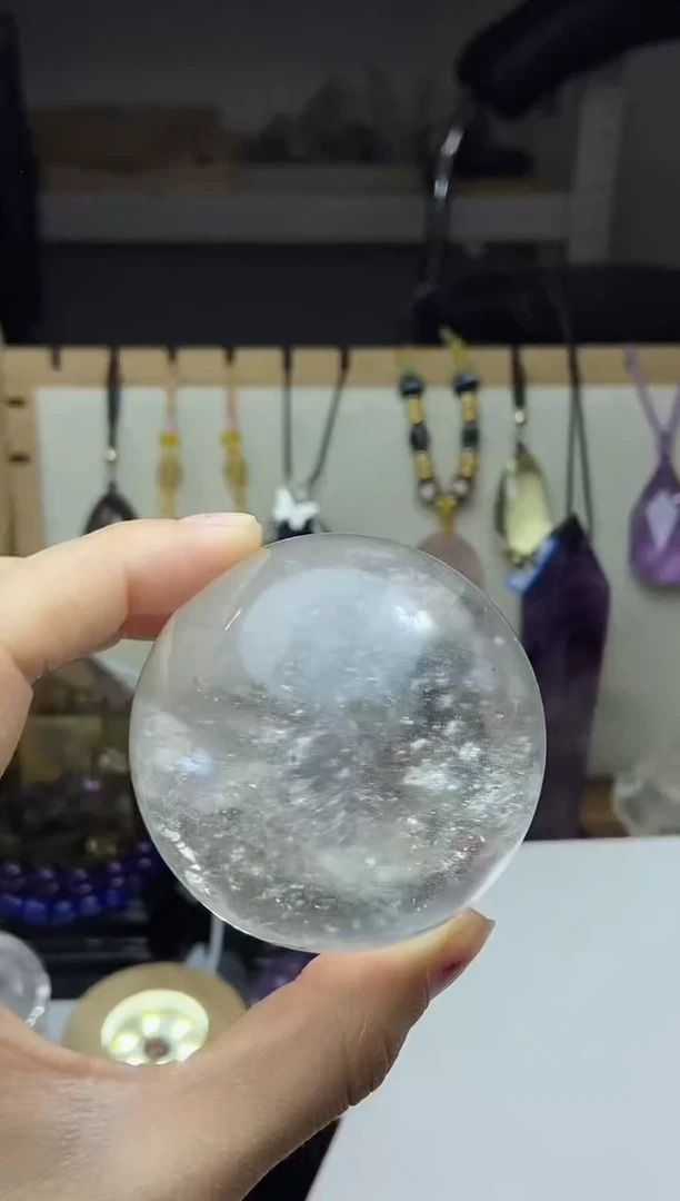 【闪购商品】水晶白球5.8±/721未镶嵌【】