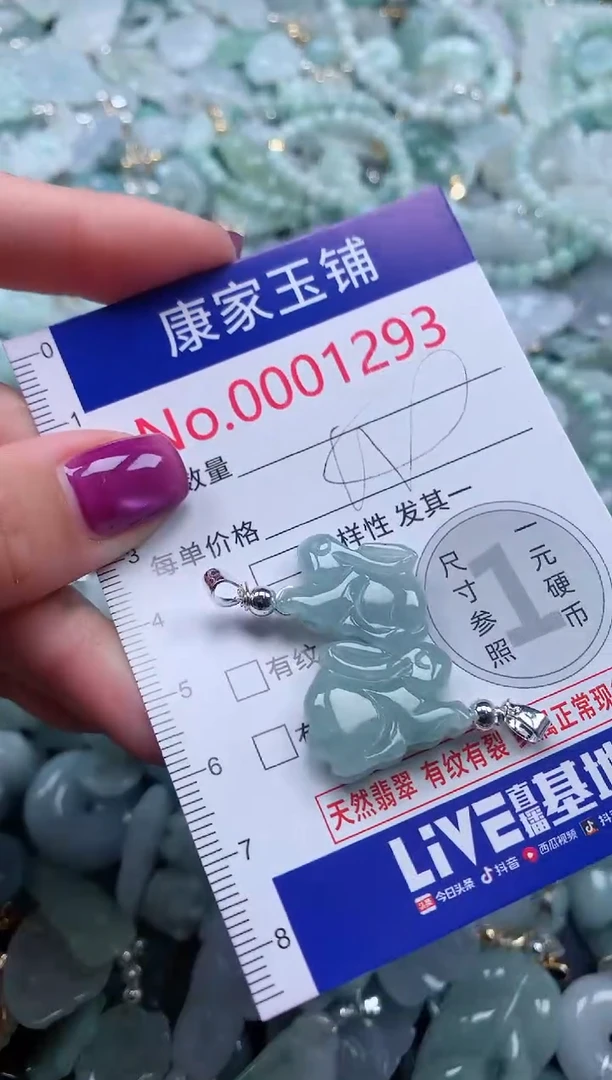 颈饰未镶嵌翡翠1293