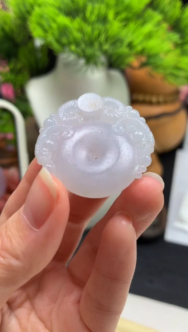 未镶嵌定制翡翠青****愁---119662