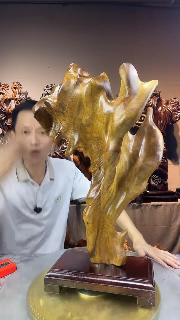 金丝楠阿*小叶桢楠随行摆件38