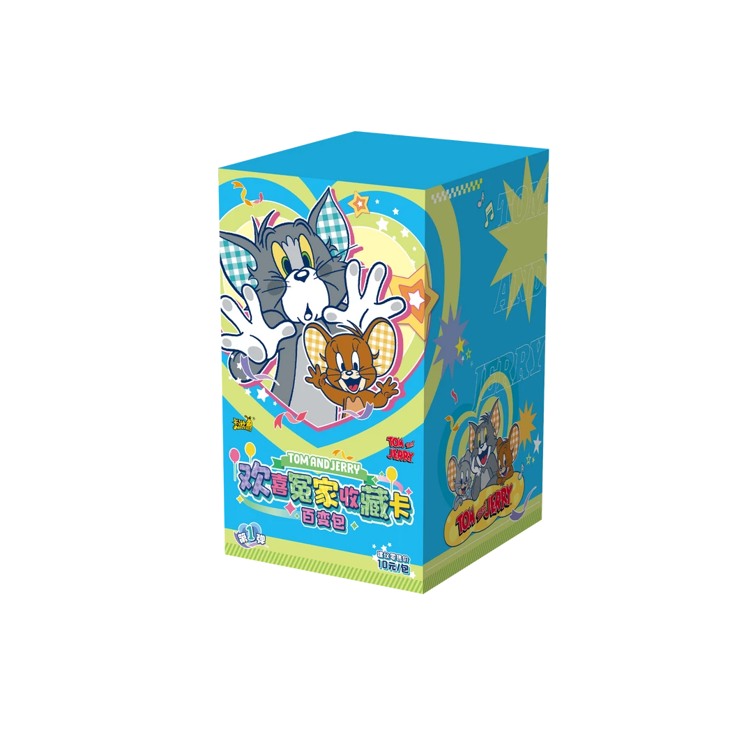【玩法/平拆】卡游 猫和老鼠 欢喜冤家收藏卡 百变包一弹