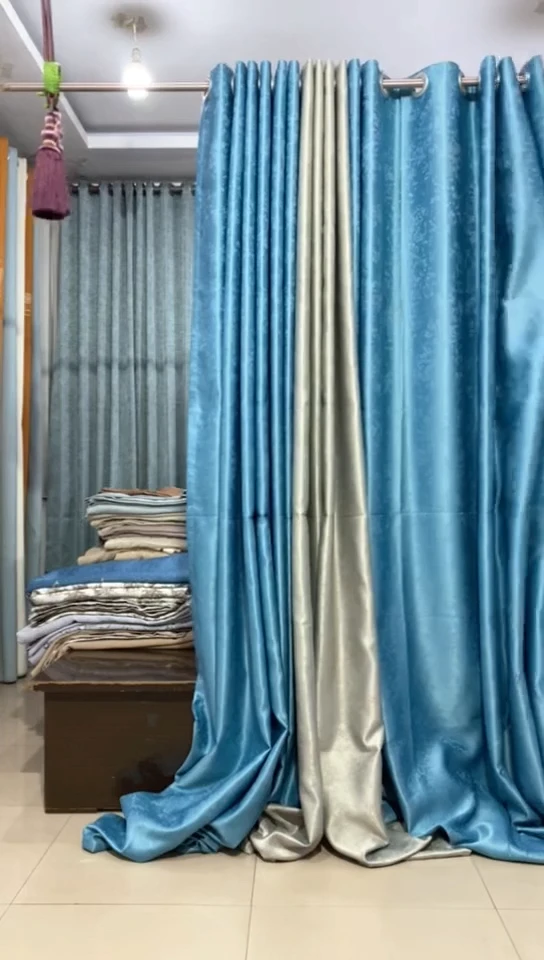 布 成品窗帘   5.2*2.75