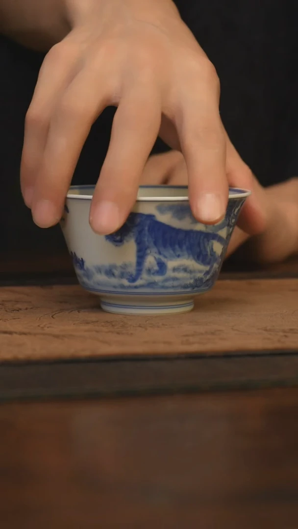 瓷片柴窑青花破价福利