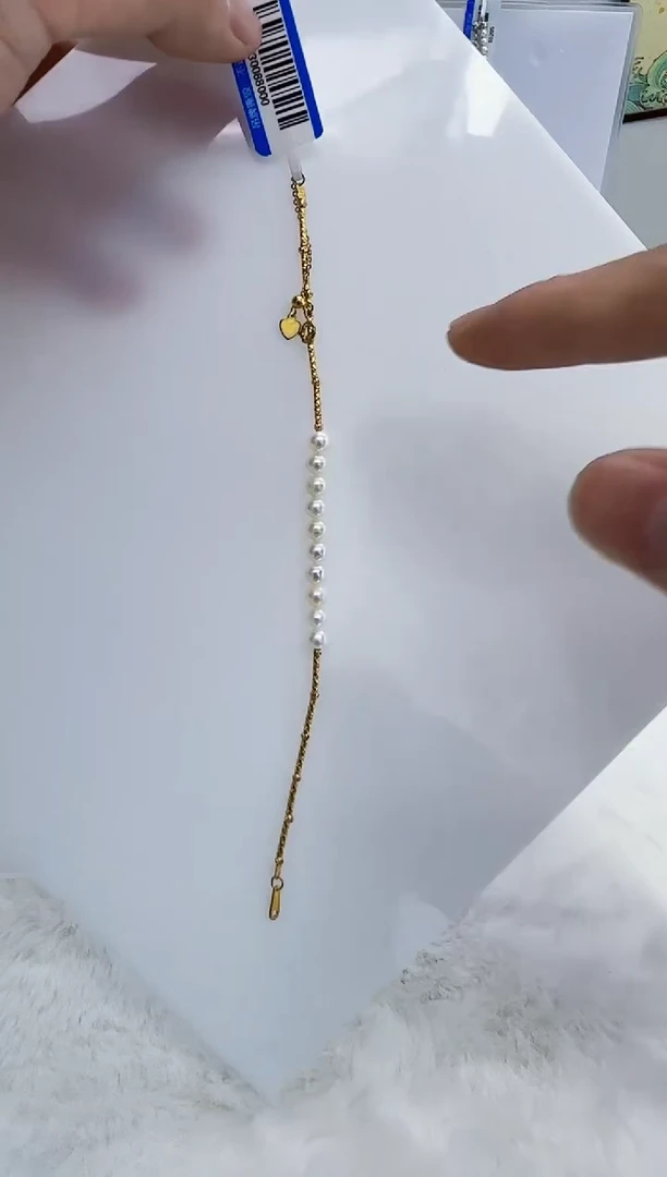 未镶嵌淡水珍珠DA珍珠手链  y123