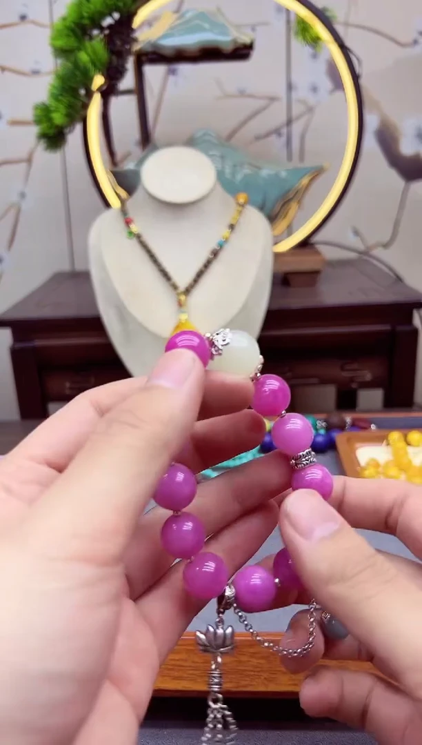 【闪购商品】菱锰矿（红纹石）手绳银S925镶嵌s180`````