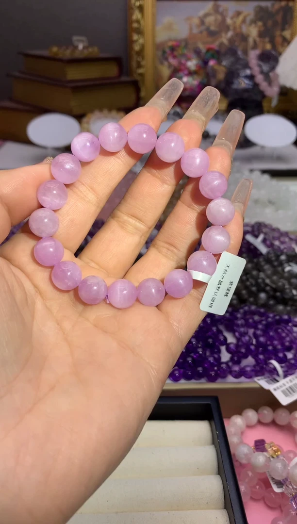 【闪购商品】水晶手串未镶嵌猫眼紫锂辉