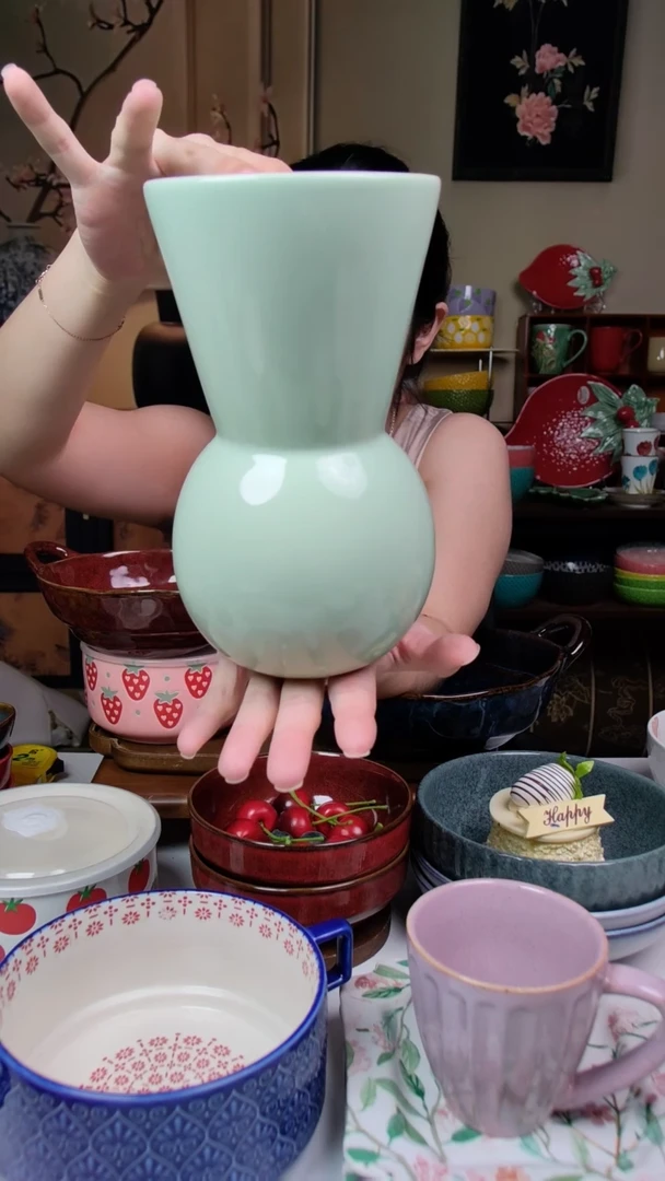 陶瓷花瓶 筷子筒  一只装