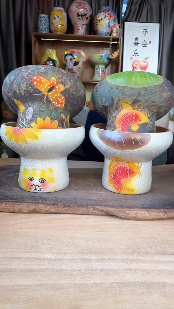 【闪购商品】摆件17-22口17高14    四个