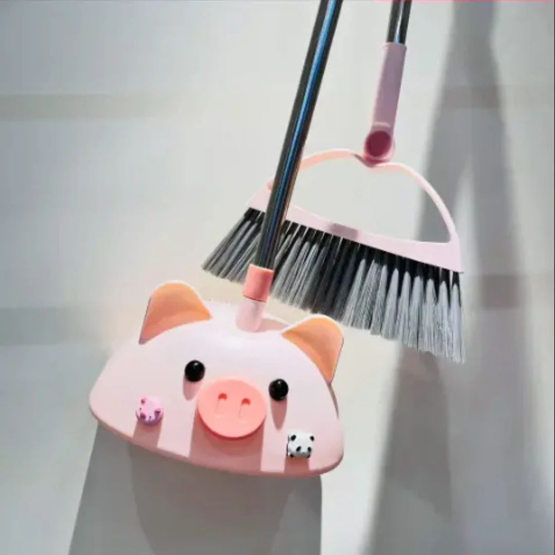 【主播专属】猪猪扫把套装