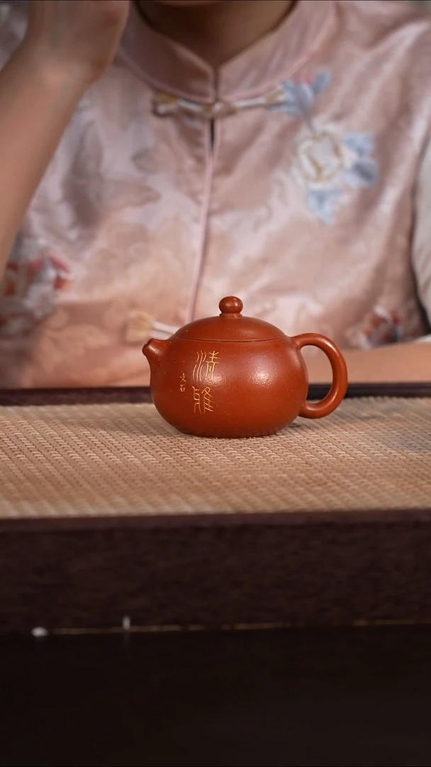 茶壶紫砂粗砂朱泥 150cc