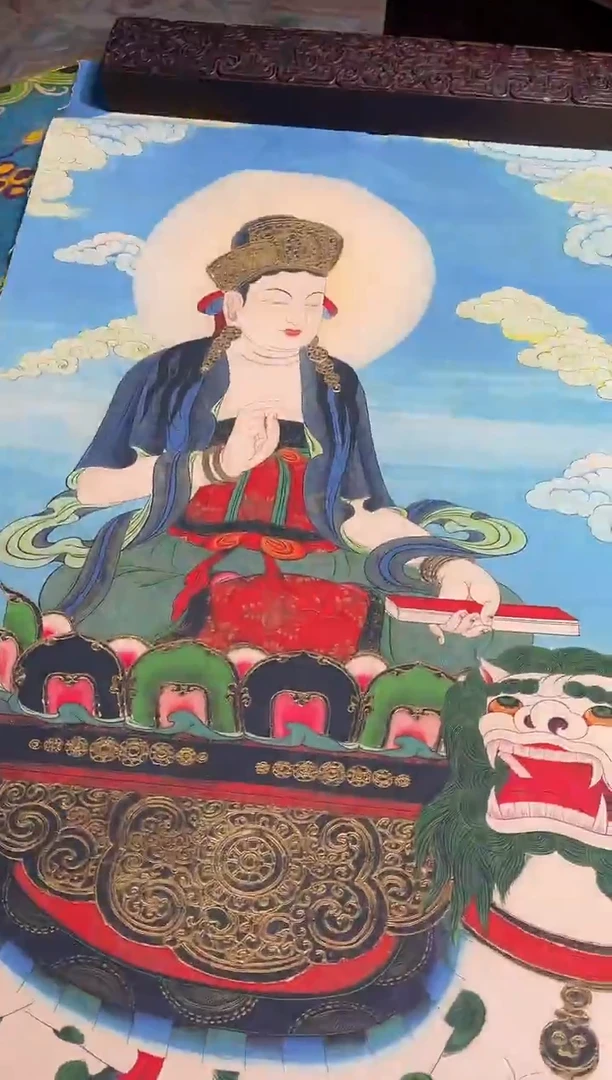 卷轴画天天的唐卡tk160