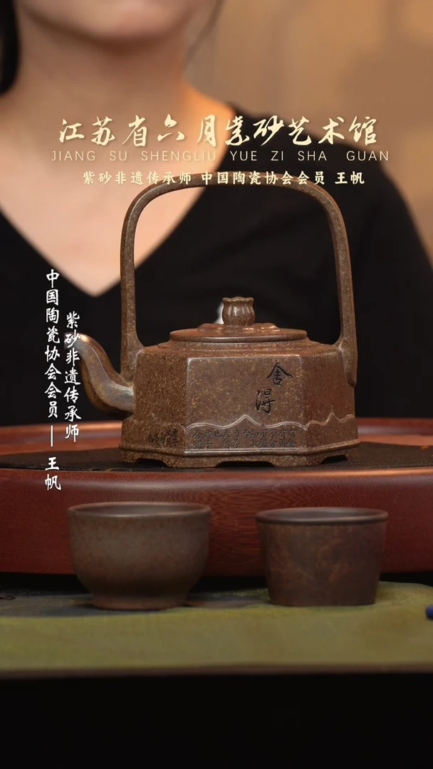 茶壶紫砂宜兴紫砂六月茶器