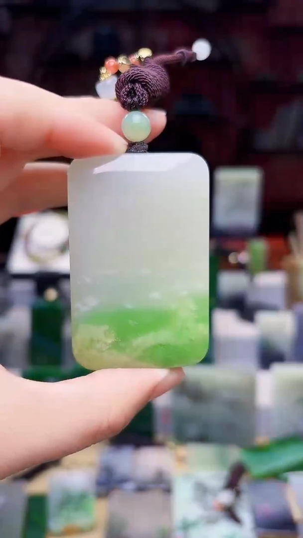 和田玉未镶嵌挂件165