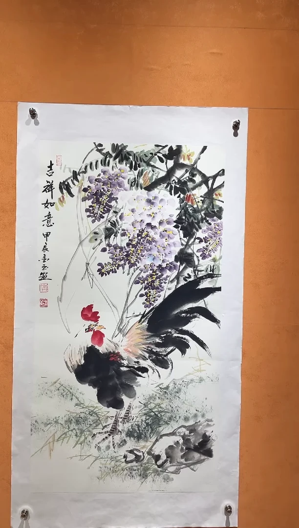 国画刘金玉老师亲笔手绘