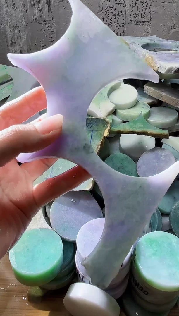 裸石翡翠天然翡翠A货玉 南 712