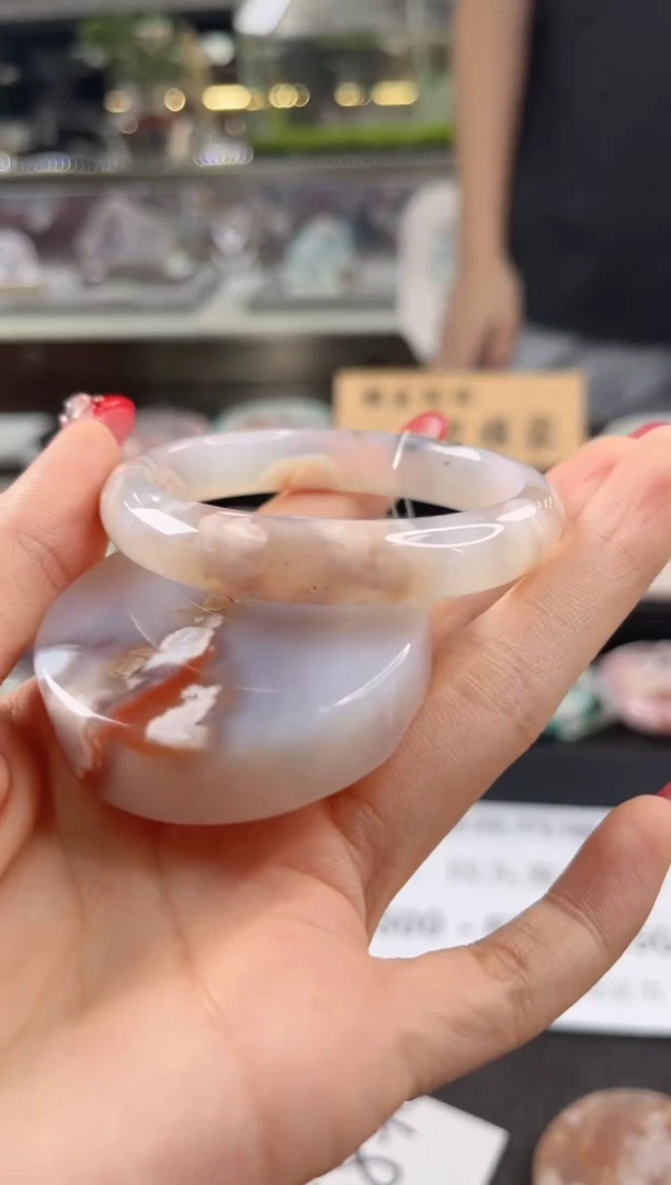 未镶嵌手镯石英质玉52圈口（赠品镯心）1881011