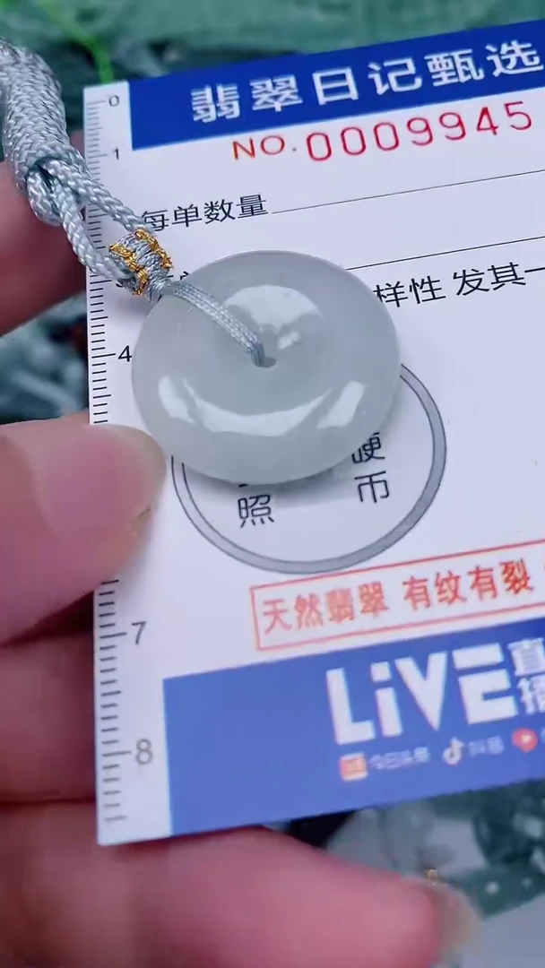 翡翠未镶嵌颈饰00009945