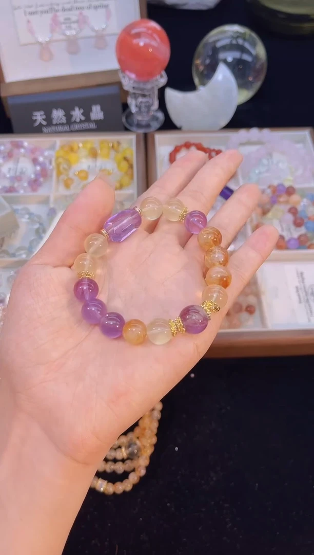 水晶手串未镶嵌大多宝