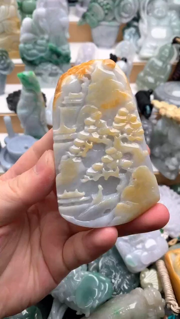 吊坠(不含链)未镶嵌翡翠1