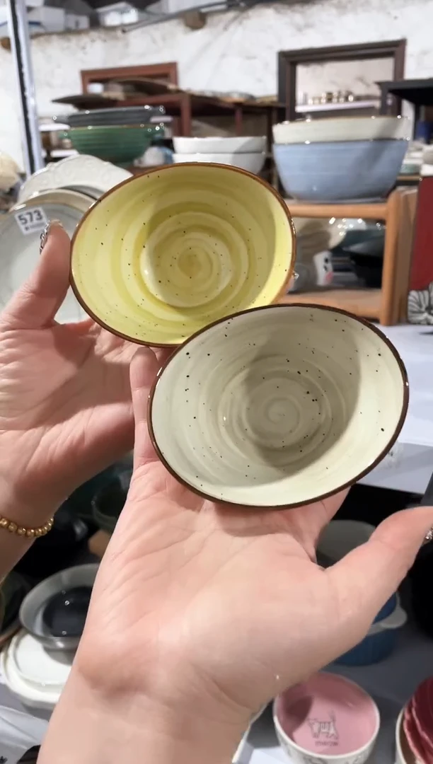 【闪购商品】碗微瑕（2件套）元宝味碟