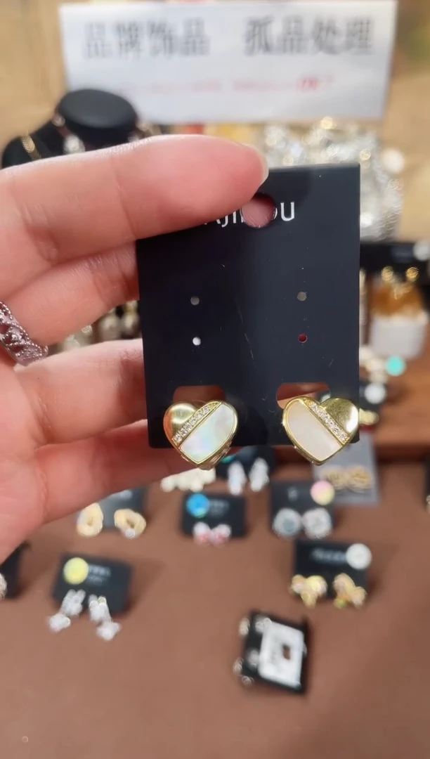 合金925银锆石豆747