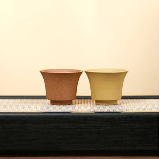 赵掌柜紫砂  双色浮力杯  套组