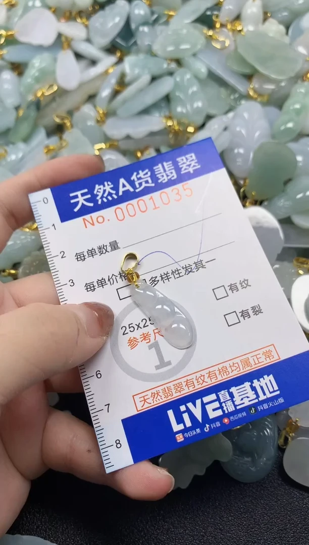 颈饰未镶嵌翡翠天然A货翡翠