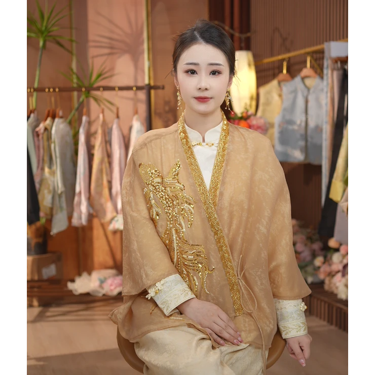 《 迎辰月-外套》新中式刺绣国风休闲气质高级感外套