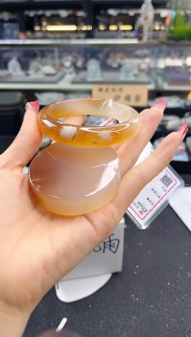 未镶嵌手镯石英质玉59-60圈口 （赠品镯心）3593371