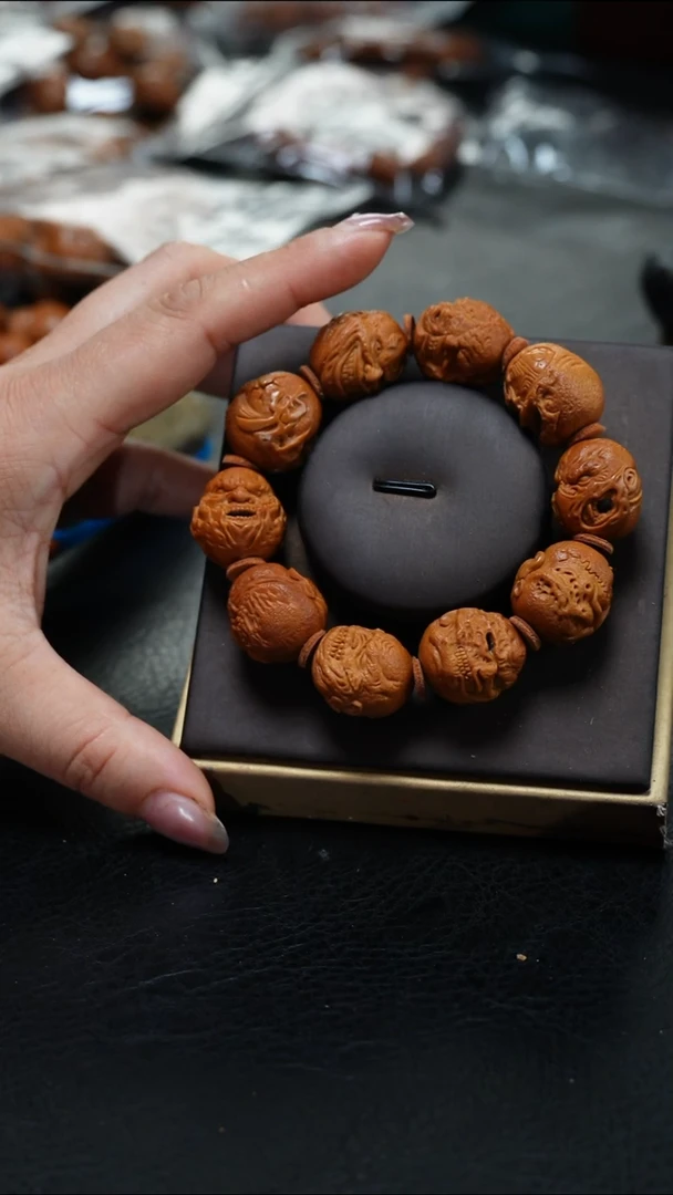 手串/手链橄榄核松鱼子精品核文化