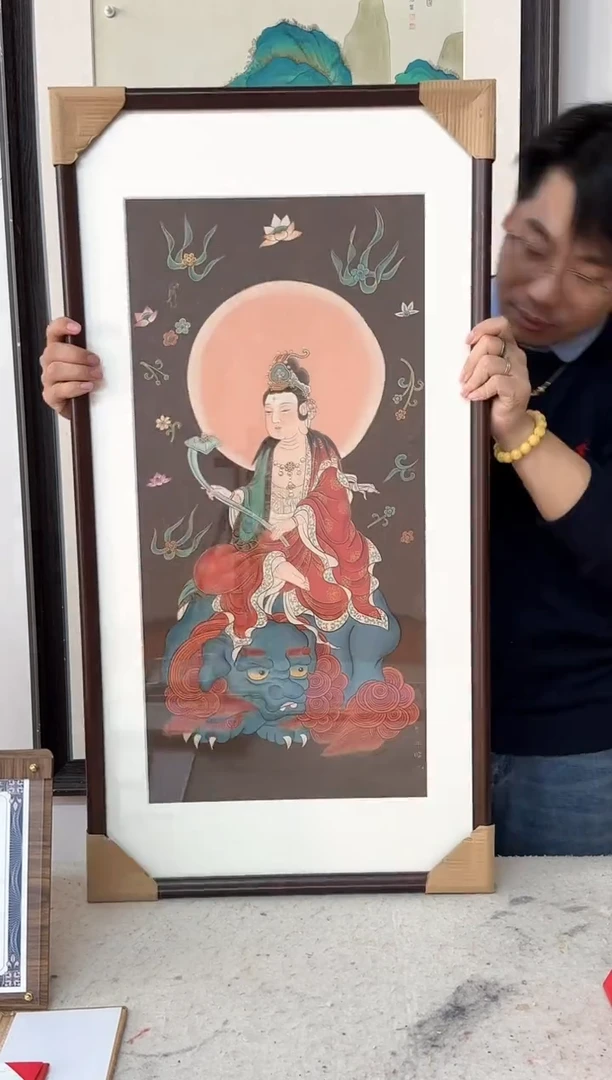 国画马老师作品分享