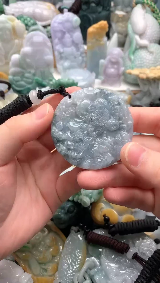 吊坠(不含链)未镶嵌翡翠1