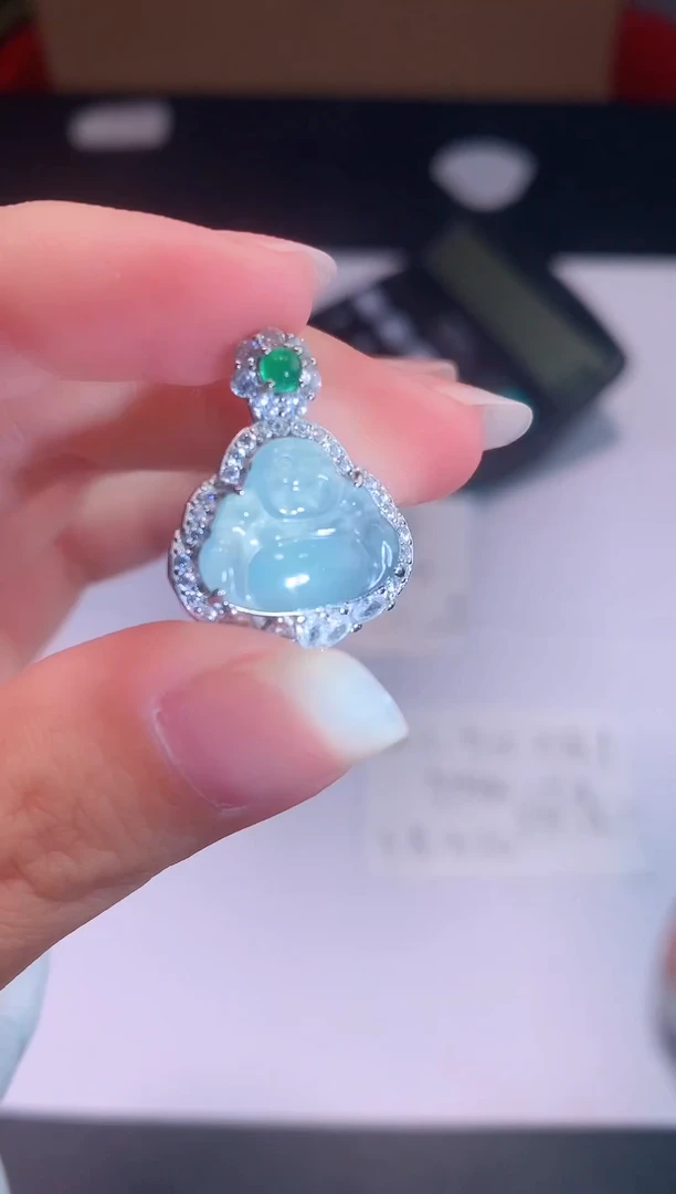 颈饰未镶嵌翡翠0芹0翡翠珠宝762