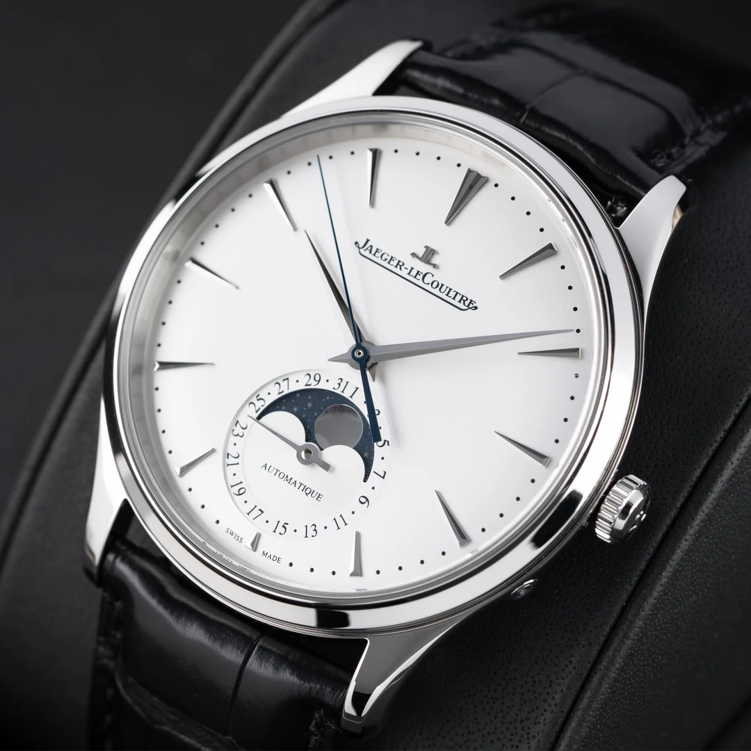 99新 Jaeger-LeCoultre/积家 拆/大师/盒证自动机械/男表1368430