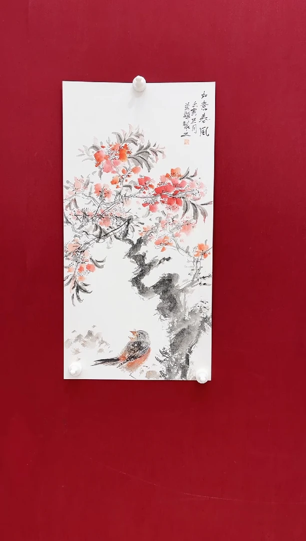 国画秦荣辉老师画作