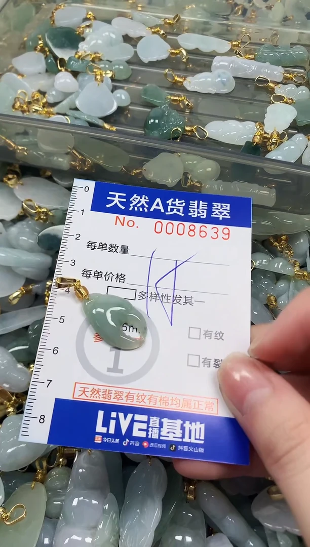 颈饰未镶嵌翡翠天然a货翡翠