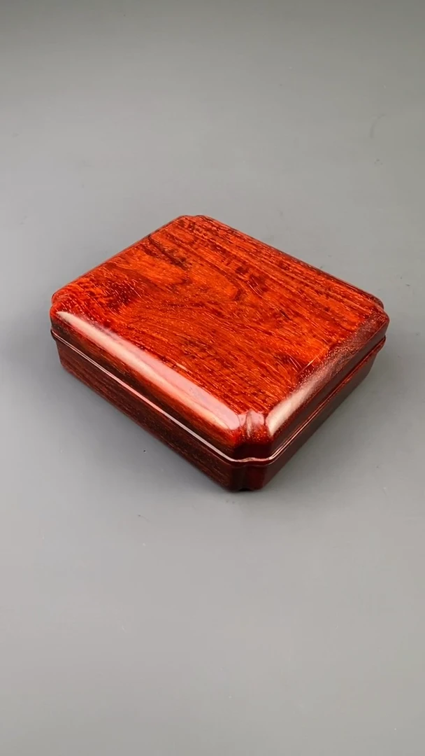 檀香紫檀（小叶紫檀）把件印度小叶紫檀  盒子