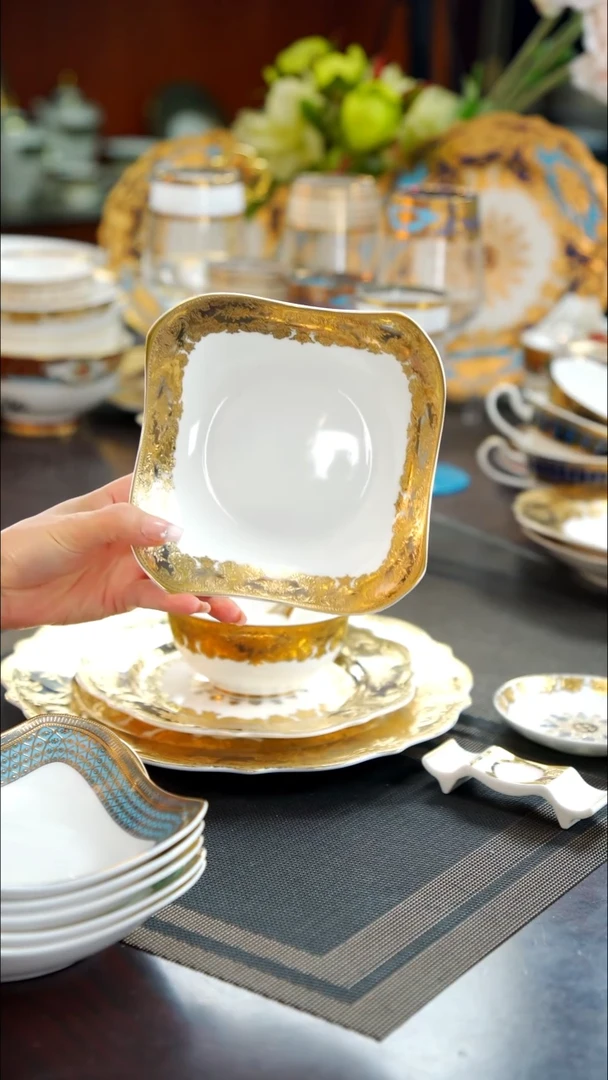 瓷片6英寸沙拉碗2个