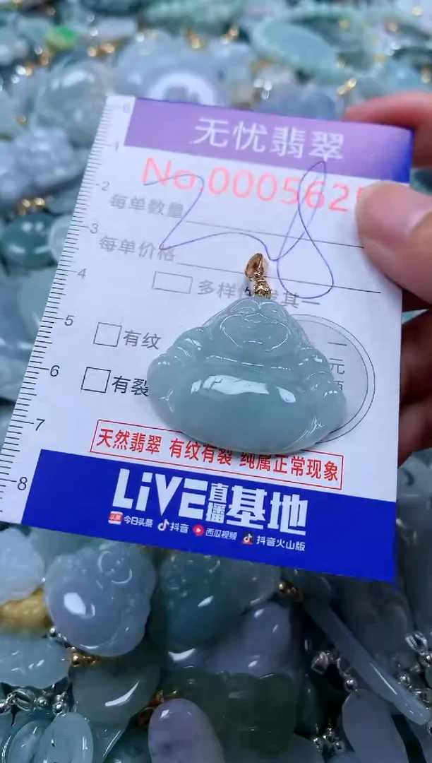 翡翠未镶嵌吊坠(不含链)5625