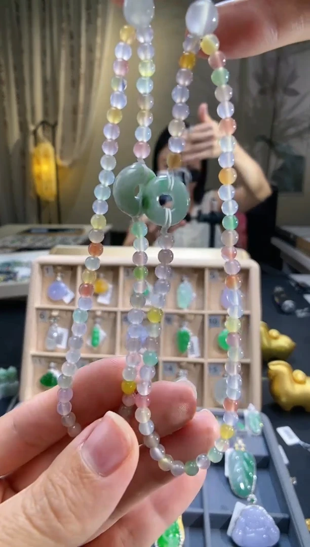 翡翠未镶嵌吊坠(不含链)手机链多样性发一