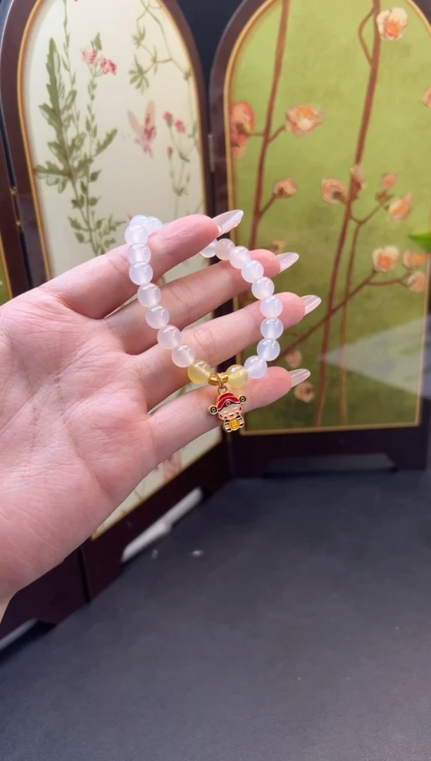 未镶嵌手串玛瑙/玉髓手串-FL25092901-多样性发一