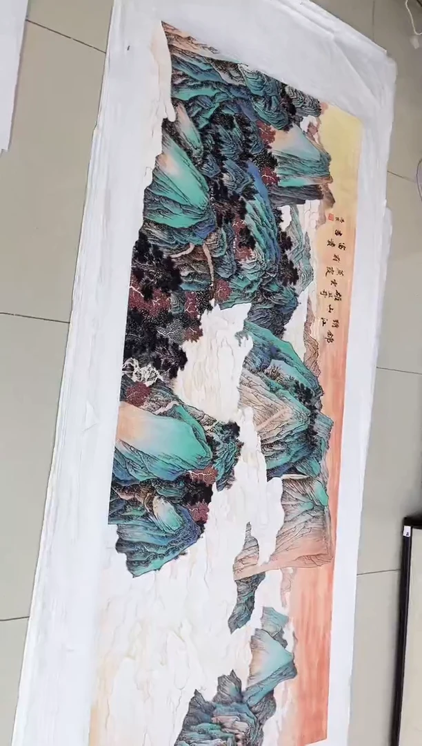 国画九霄甄选国画作品zhb018