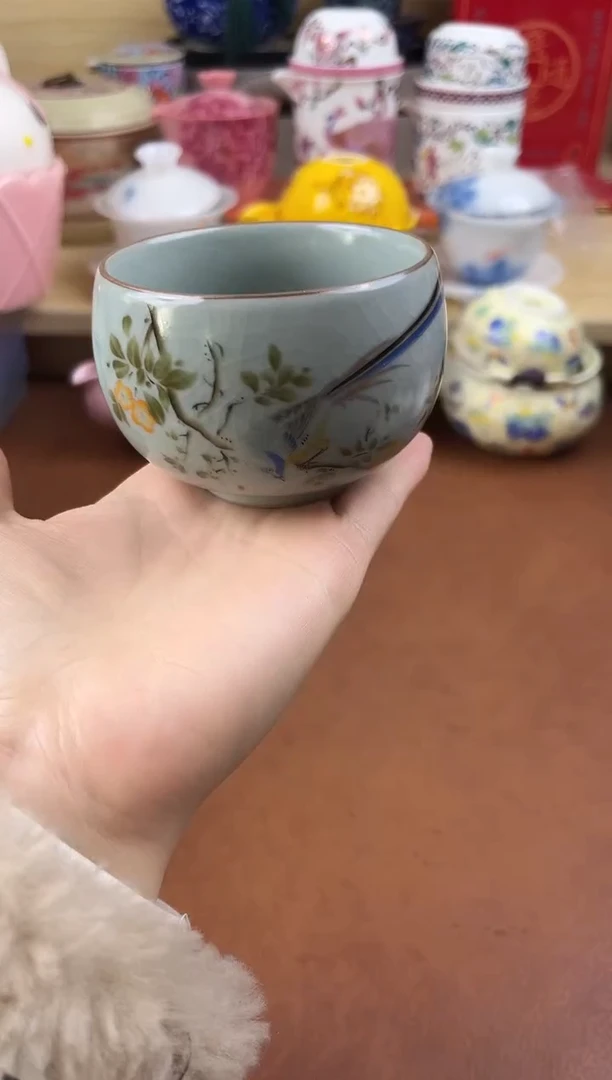 陶陶瓷茶具摆件旅行套组